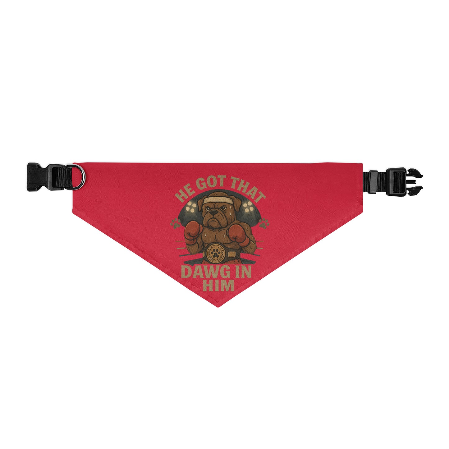 DAWG SQUAD LEGENDS - Pet Collar Bandana : Boxer version