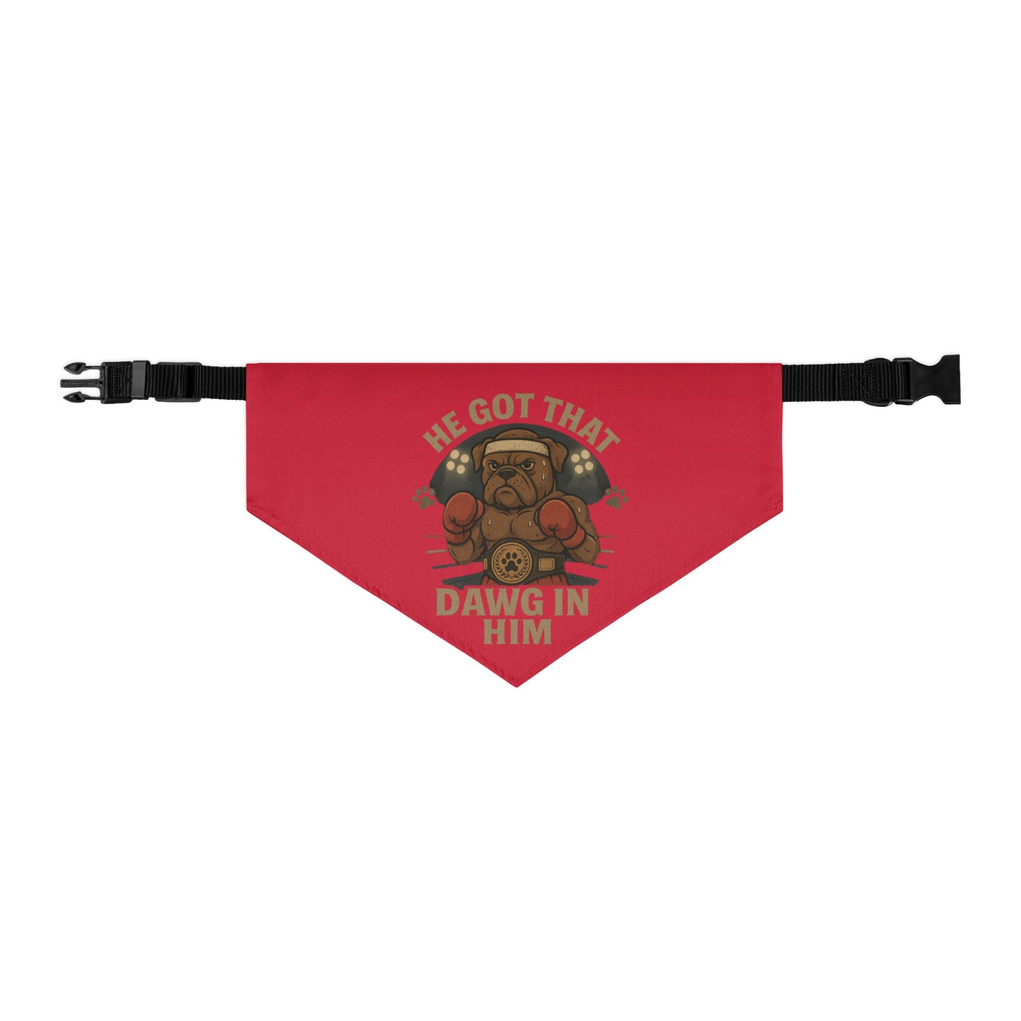 DAWG SQUAD LEGENDS - Pet Collar Bandana : Boxer version