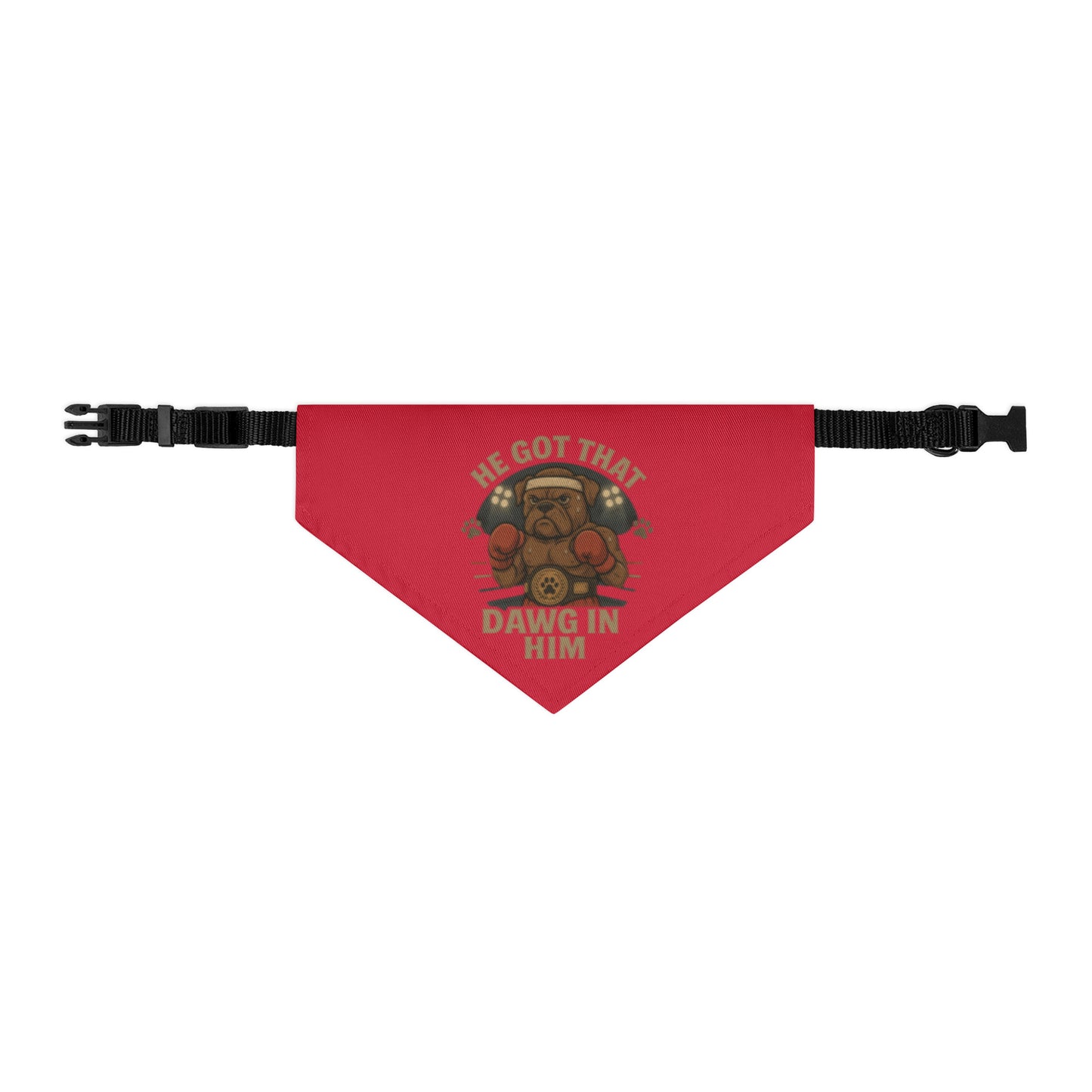 DAWG SQUAD LEGENDS - Pet Collar Bandana : Boxer version