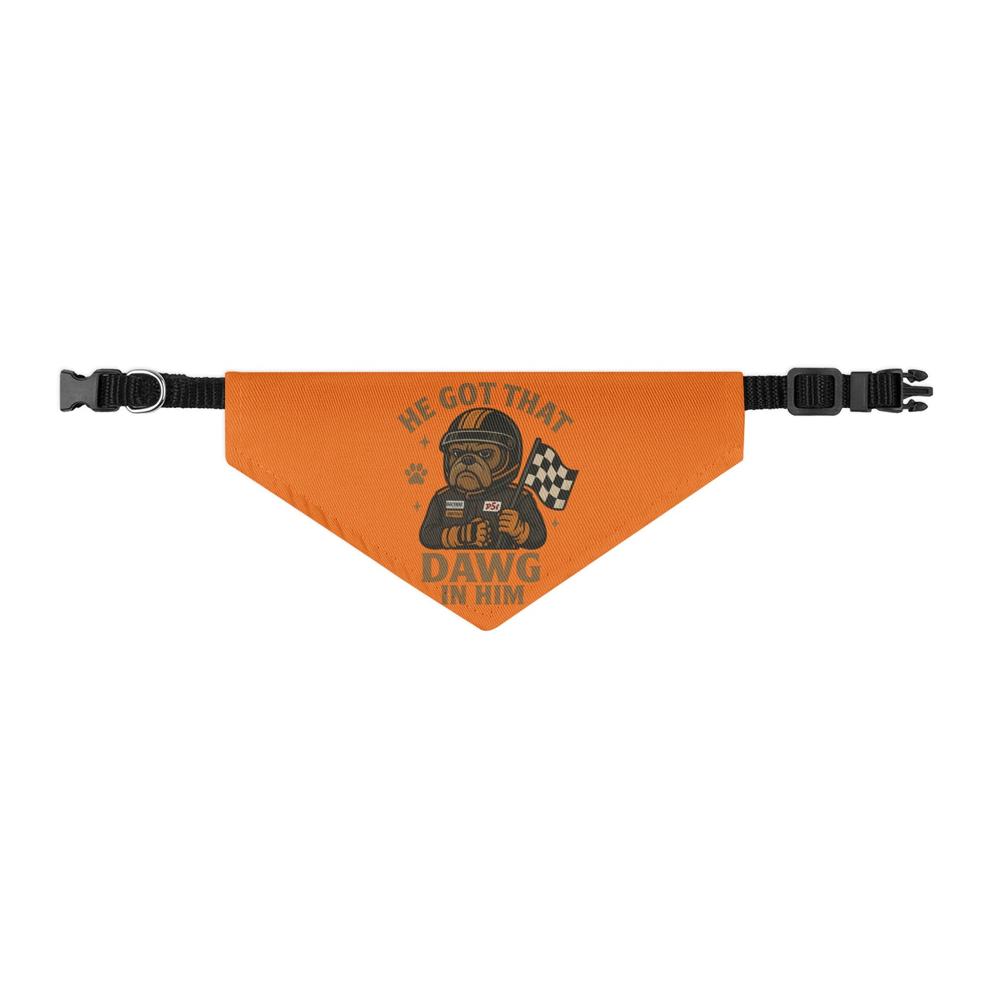 DAWG SQUAD LEGENDS - Pet Collar Bandana : Racer version