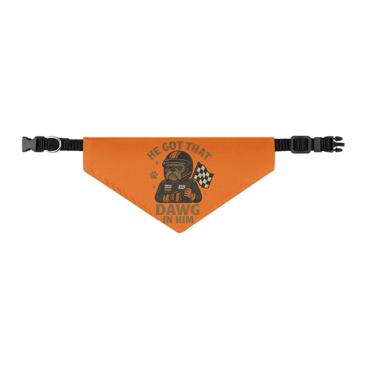 DAWG SQUAD LEGENDS - Pet Collar Bandana : Racer version