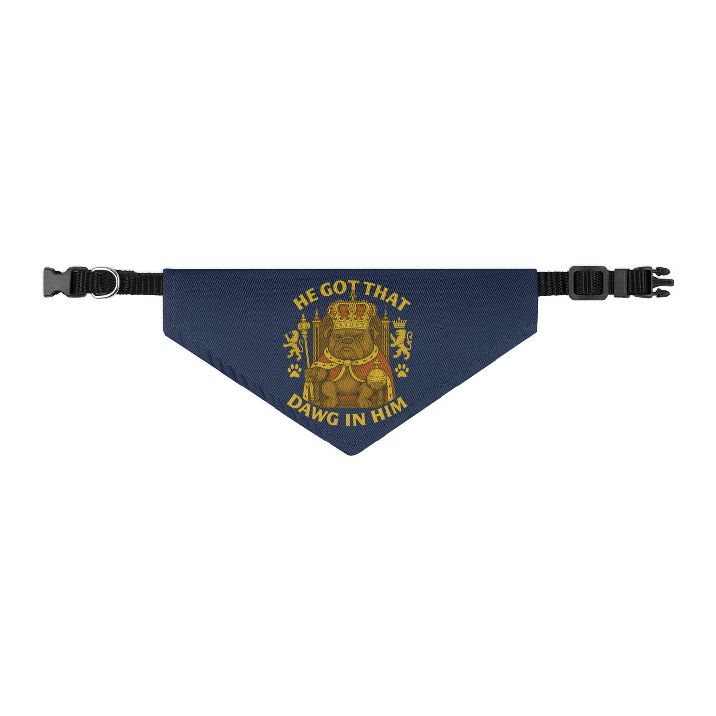 DAWG SQUAD LEGENDS - Pet Collar Bandana : King version