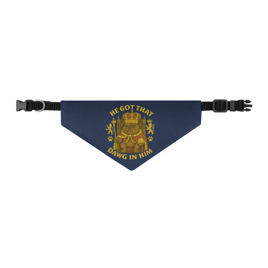 DAWG SQUAD LEGENDS - Pet Collar Bandana : King version