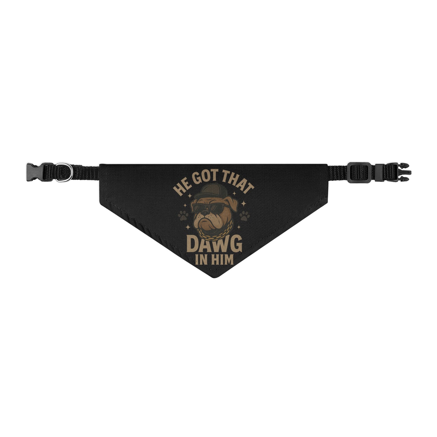 DAWG SQUAD LEGENDS - Pet Collar Bandana : Gangster version
