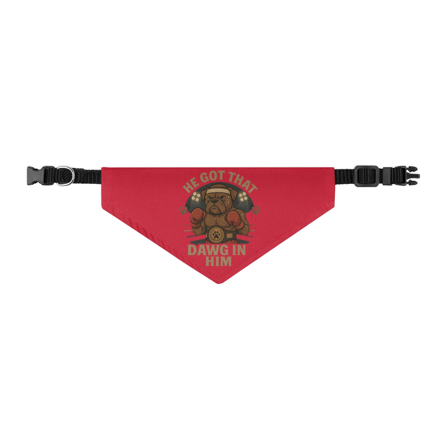 DAWG SQUAD LEGENDS - Pet Collar Bandana : Boxer version