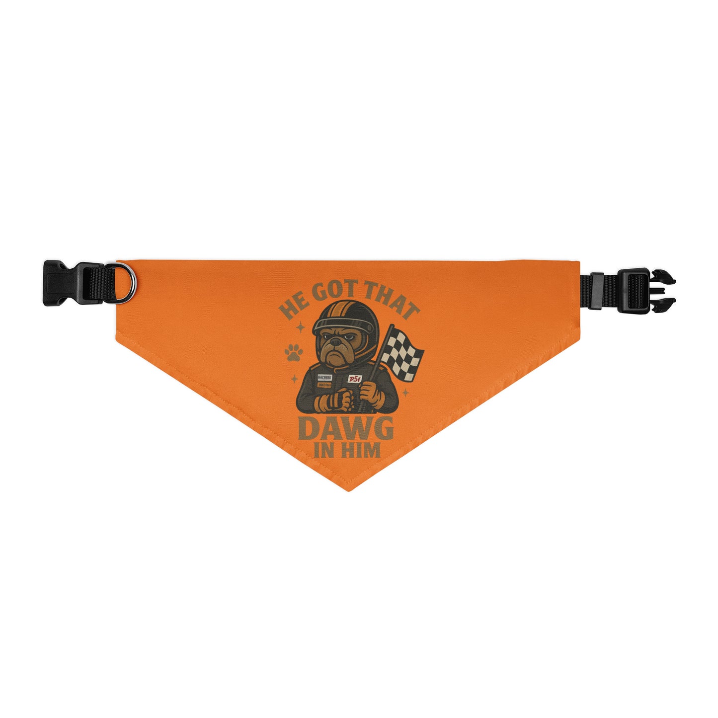 DAWG SQUAD LEGENDS - Pet Collar Bandana : Racer version