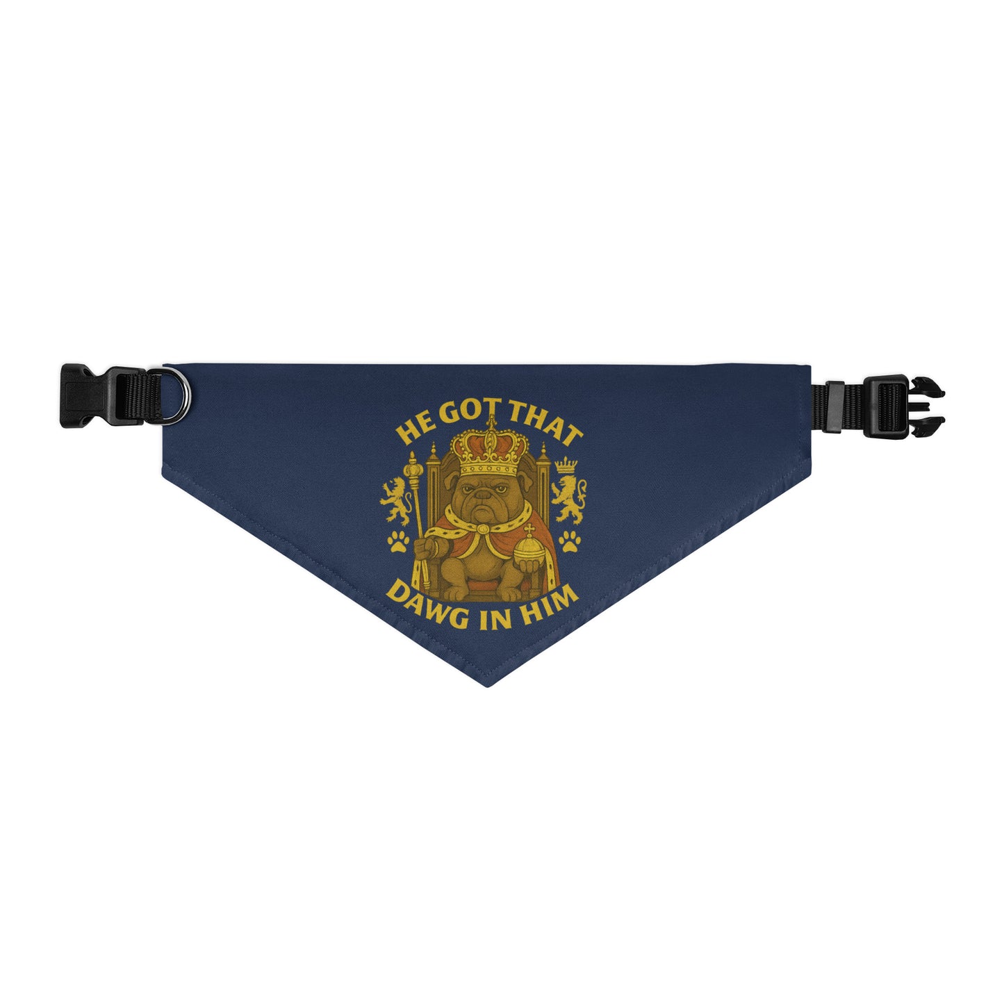 DAWG SQUAD LEGENDS - Pet Collar Bandana : King version