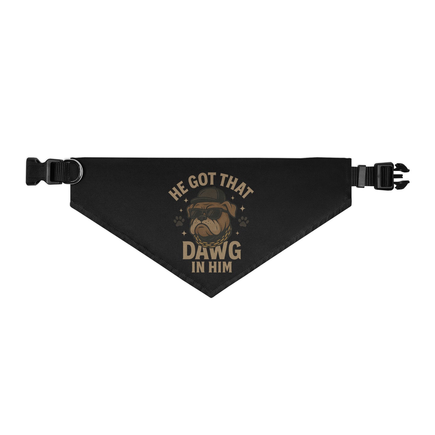 DAWG SQUAD LEGENDS - Pet Collar Bandana : Gangster version